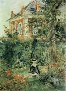 Edouard Manet Corner of the Garden at Bellevue oil painting